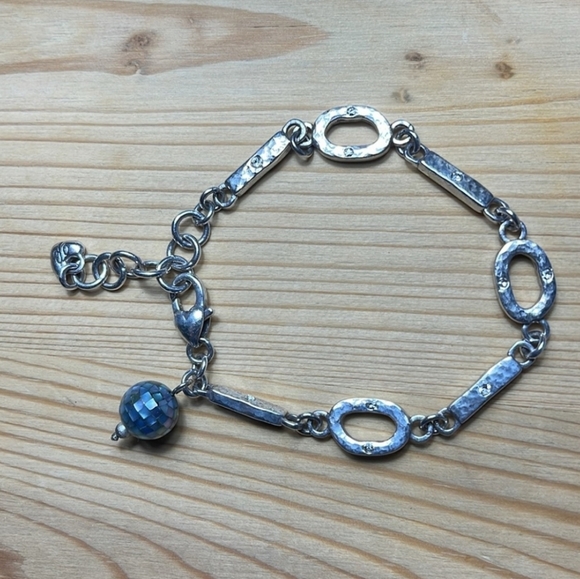 Brighton 925 sterling silver adjustable bracelet - Picture 2 of 4